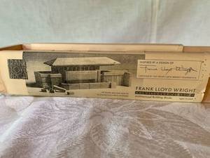 Authentic Frank Lloyd Wright Building Block Set