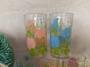 Crystal, glass and china items