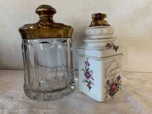 Vintage Tobacciana Containers