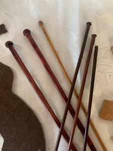 Wood Knitting Needles, Wood Cutout Animals