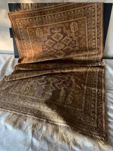 Velvety Persian rug