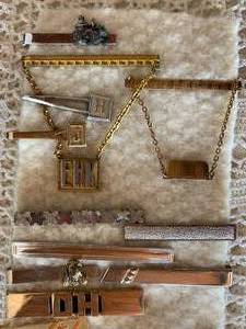 Mens Jewelry - Tie Clips and Chains and Pins