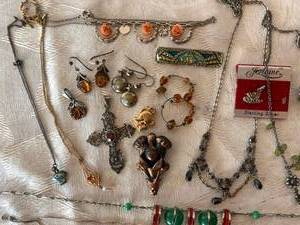Jewelry - Some Silver and Semi-Precious Stones