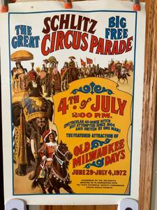 5 CircusCircus Parade Posters
