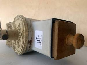 Imperial Arcade Mfg. Company Coffee Grinder, Alice II Duplex Grinder