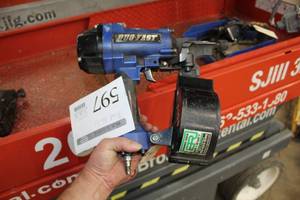 lot 597 image: DuoFast CNP-65Y Pneumatic Round Head Coil Nailer