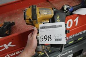 lot 598 image: Bostitch Pneumatic Hardy Board Nailer
