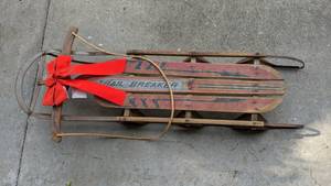 lot 350 image: Vintage Trail Breaker Sled