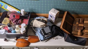 lot 101 image: Great Mixed Lot Travel Kit, Osrow mini Iron, Franzus Electric Clothes Steamer, & More