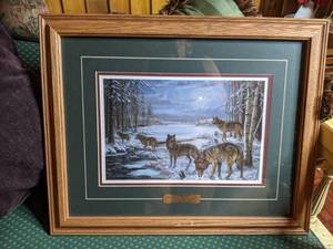 lot 119 image: Mary Pettis Moonlit Crossing