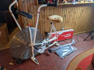 lot 299 image: Vintage Schwinn Air-Dyne Exerciser Bike