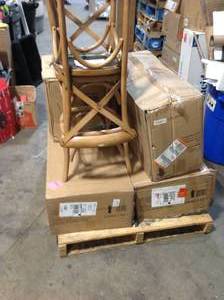 Lot of 4 Mixed and Assorted Dining Chairs