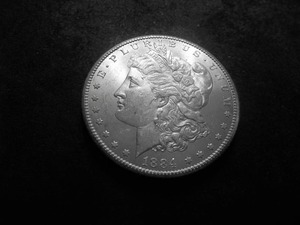 1884 CC Morgan Silver Dollar