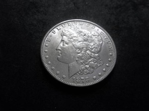 1878 S Morgan Silver Dollar