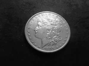 1881 O Morgan Silver Dollar