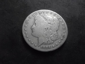 1884 S Morgan Silver Dollar