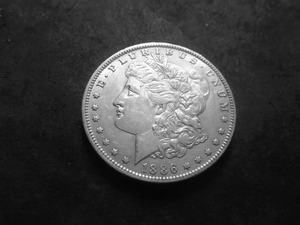 1886 O Morgan Silver Dollar