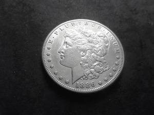 1886 S Morgan Silver Dollar