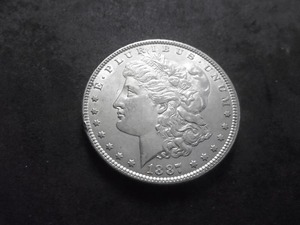 1887  Morgan Silver Dollar