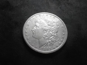 1893 CC Morgan Silver Dollar