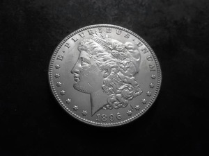 1896 Morgan Silver Dollar