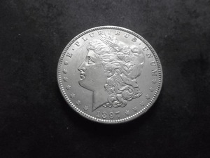 1897 Morgan Silver Dollar