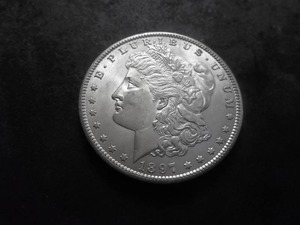 1897 S Morgan Silver Dollar