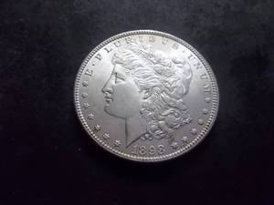 1898 Morgan Silver Dollar