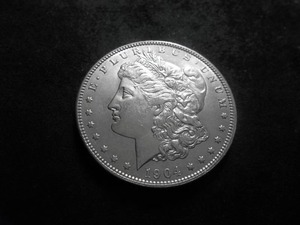 1904 O Morgan Silver Dollar