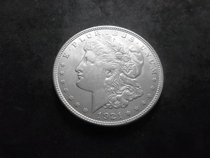 1921  Morgan Silver Dollar
