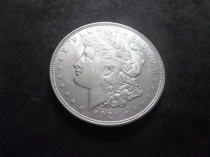 1921 D Morgan Silver Dollar