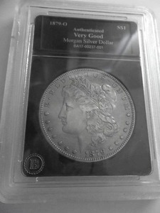 1879 O Morgan Silver Dollar