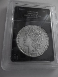 1880 O Morgan Silver Dollar