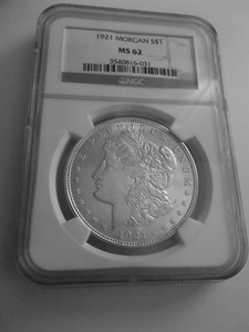1921  Morgan Silver Dollar