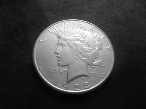 1923 S Peace Silver Dollar