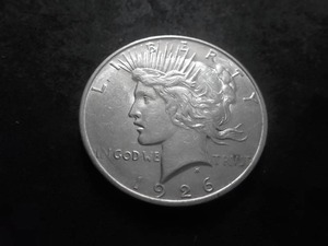1926 D Silver Peace Dollar