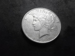 1927 S Peace Silver Dollar