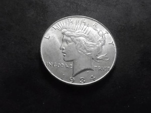 1934 Silver Peace Dollar