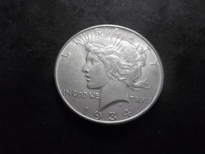 1934 D Silver Peace Dollar