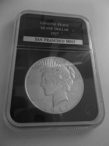 1927 S Peace Silver Dollar