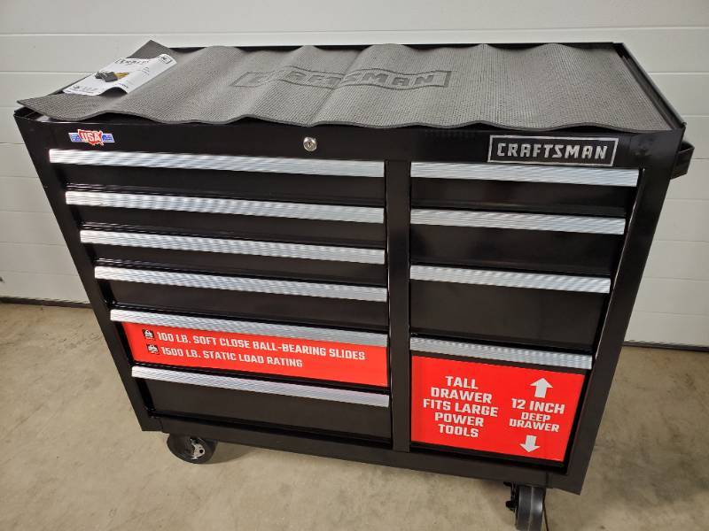 Craftsman 10 drawer rolling deals tool box