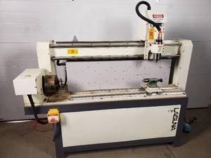 lot 1 image: Laguna 3 Axis CNC Wood Turner  Lathe
