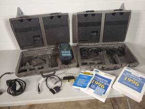lot 24 image: OTC Engine Scan Tool with Cords and Cartridges