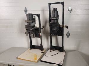 lot 25 image: 2 Vintage Beseler Photo Enlargers