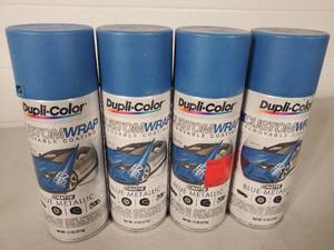 lot 52 image: 4 New Dupli-Color Plasti-Dip Custom Wrap Removable Coating