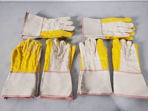 lot 71 image: 6 New Pairs of Industrial Work Gloves