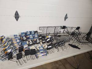 lot 74 image: Large Lot of Brand New Suncast Wall Hook Organizers