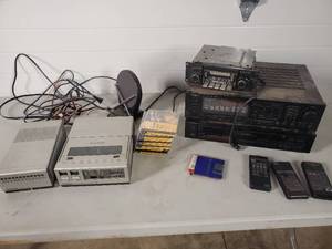 lot 109 image: VCR Recorder, Stereo Receiver, 5 Disc Changer, Etc