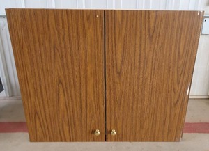 lot 2 image: HANGING CUPBOARD