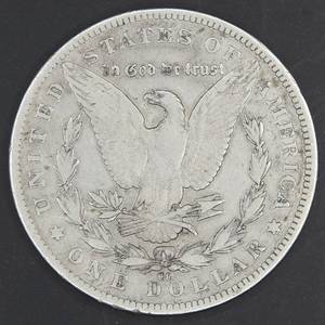 1890 CC Morgan Silver Dollar - VF
